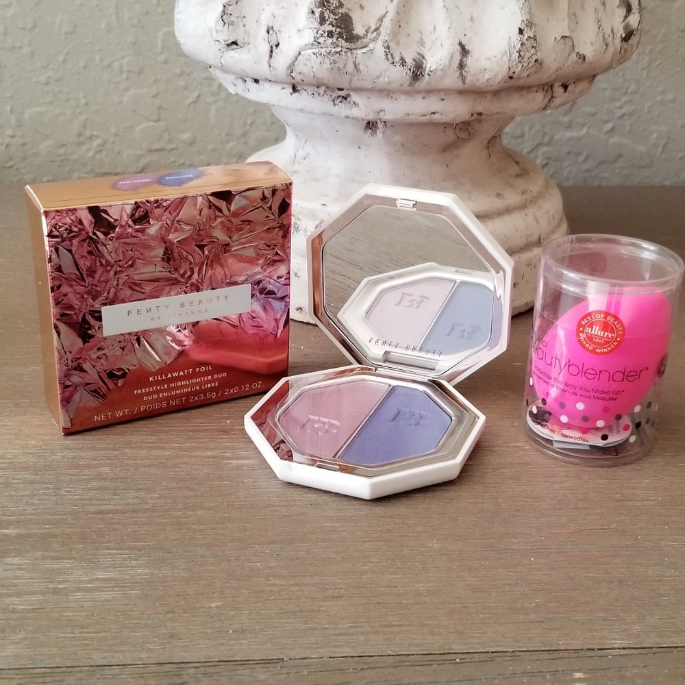 Fenty Beauty Killawatt Duo + Beauty Blender